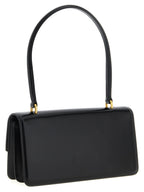 Black Leather Shoulder Bag