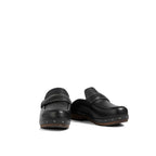 Leather Mules – Black