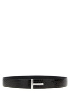 Ceinture en cuir marron