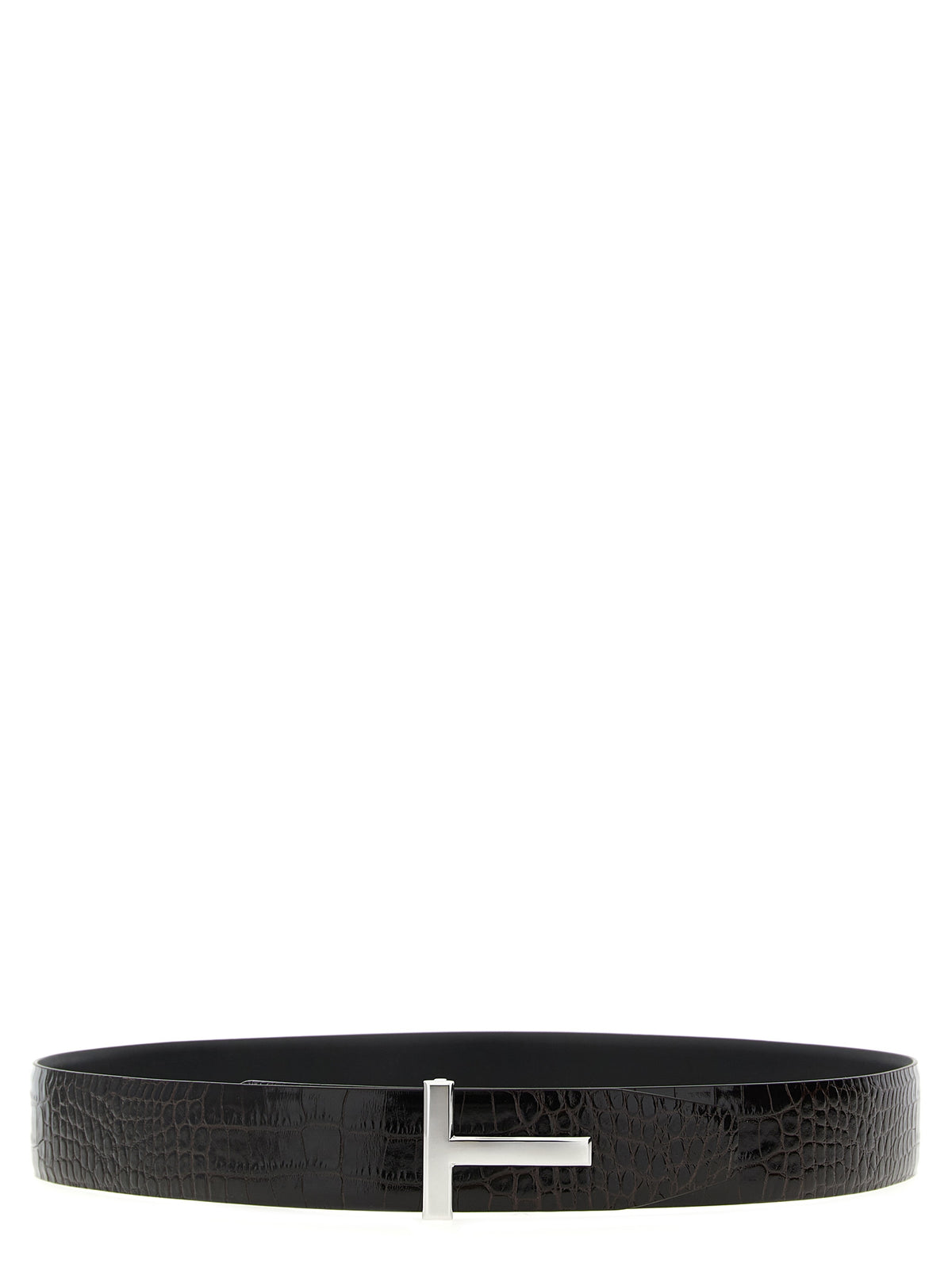 Ceinture en cuir marron