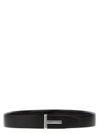 Ceinture en cuir marron