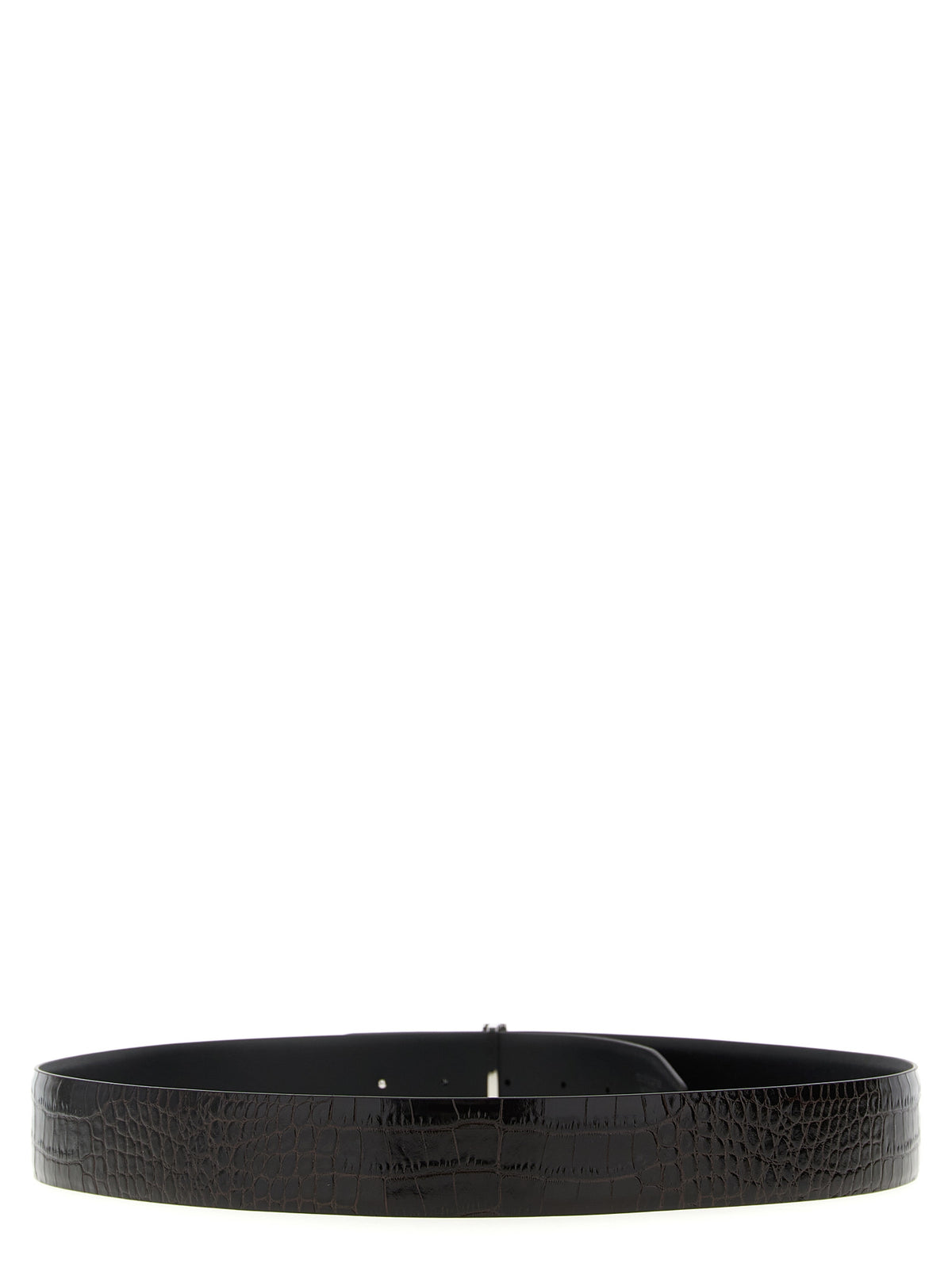Ceinture en cuir marron