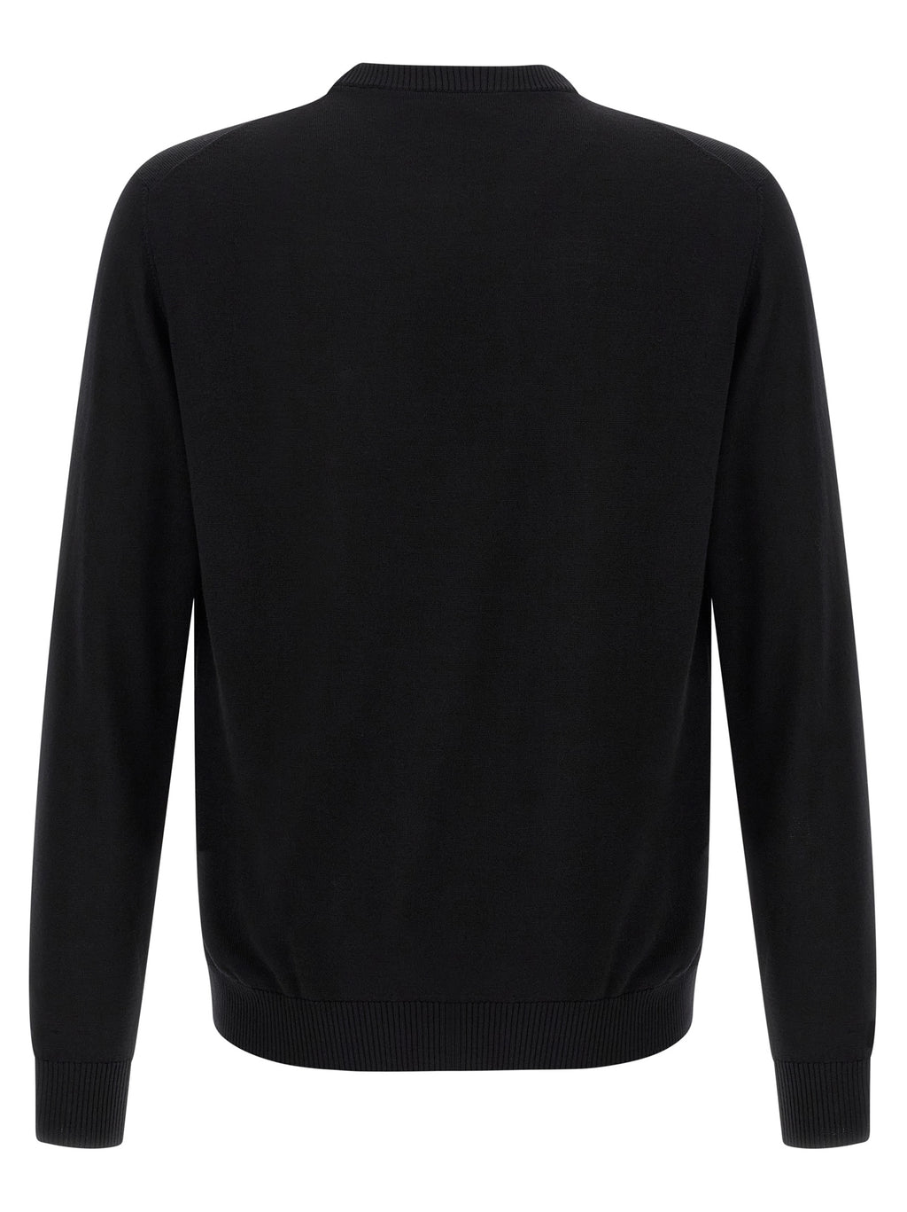 FF Virgin Wool Cardigan – Black