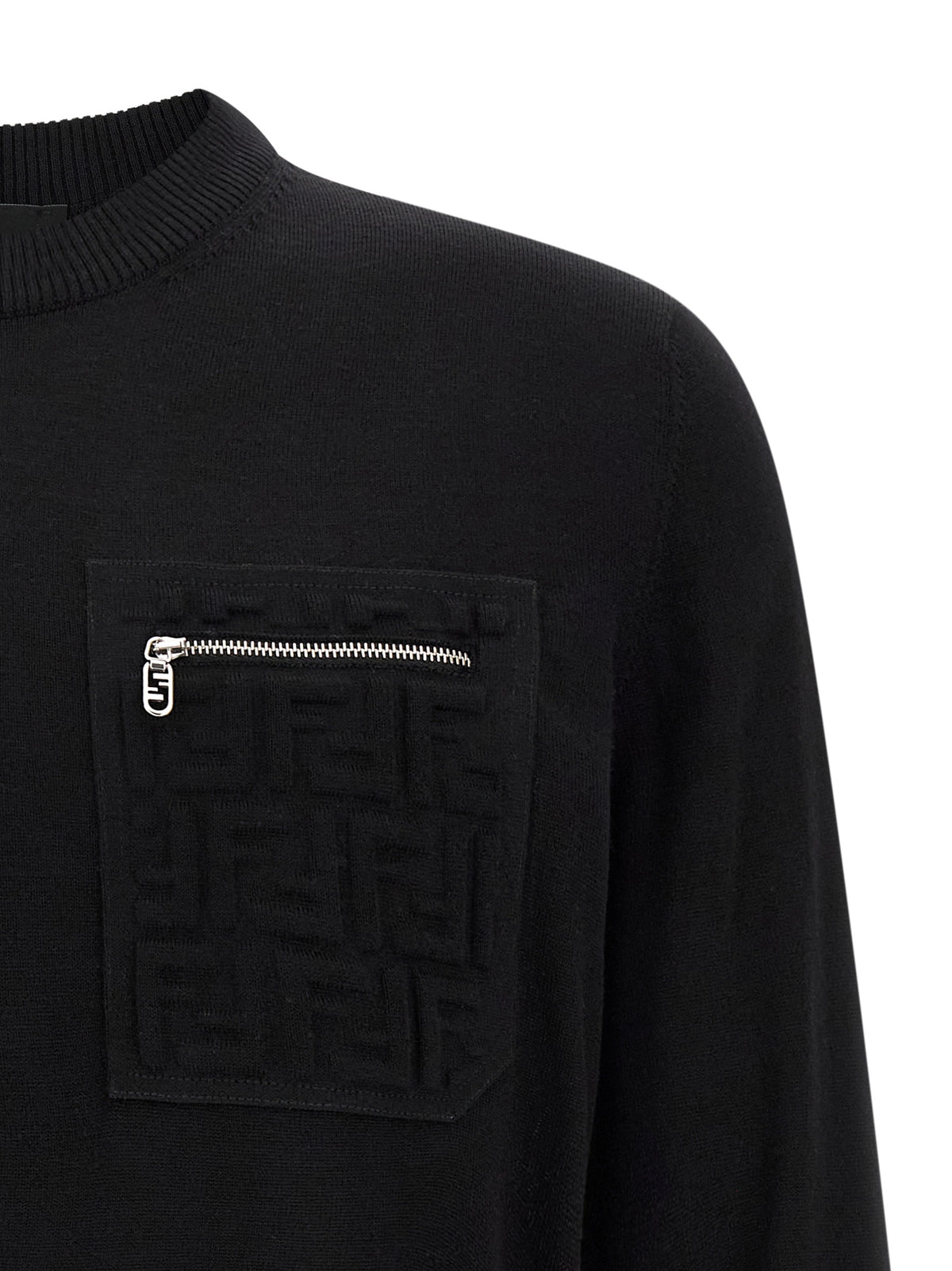 Gilet en laine vierge noire
