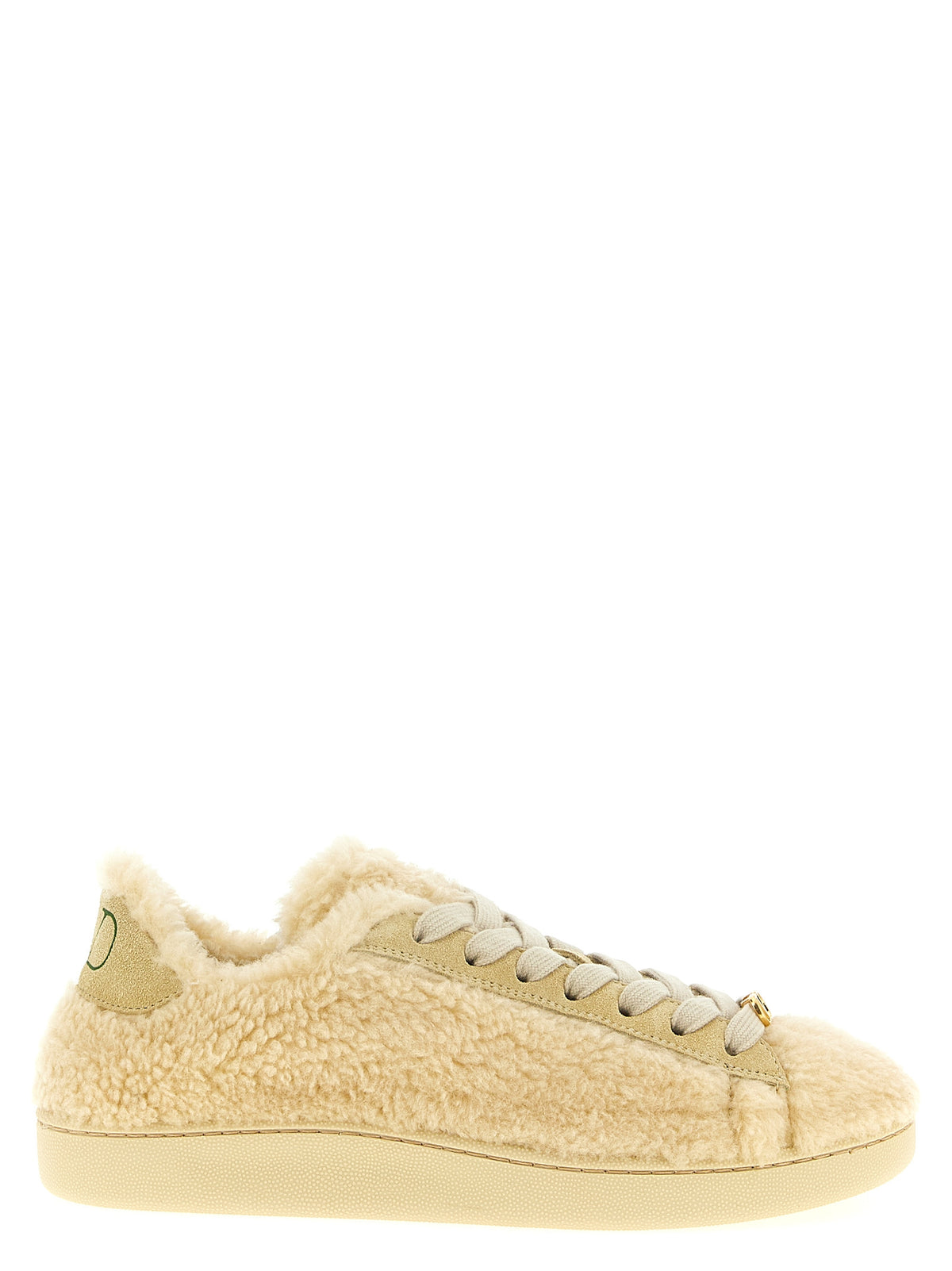 Baskets en laine beige