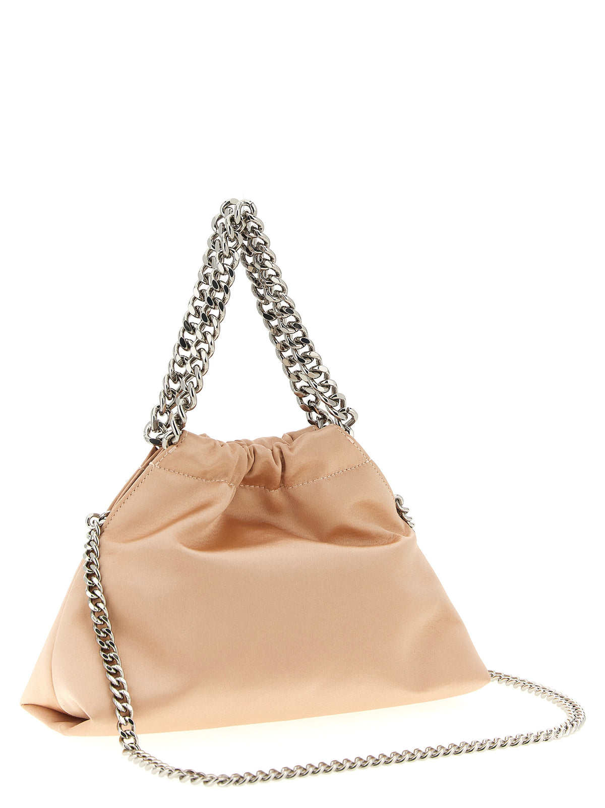 Sac bandoulière rose en polyester
