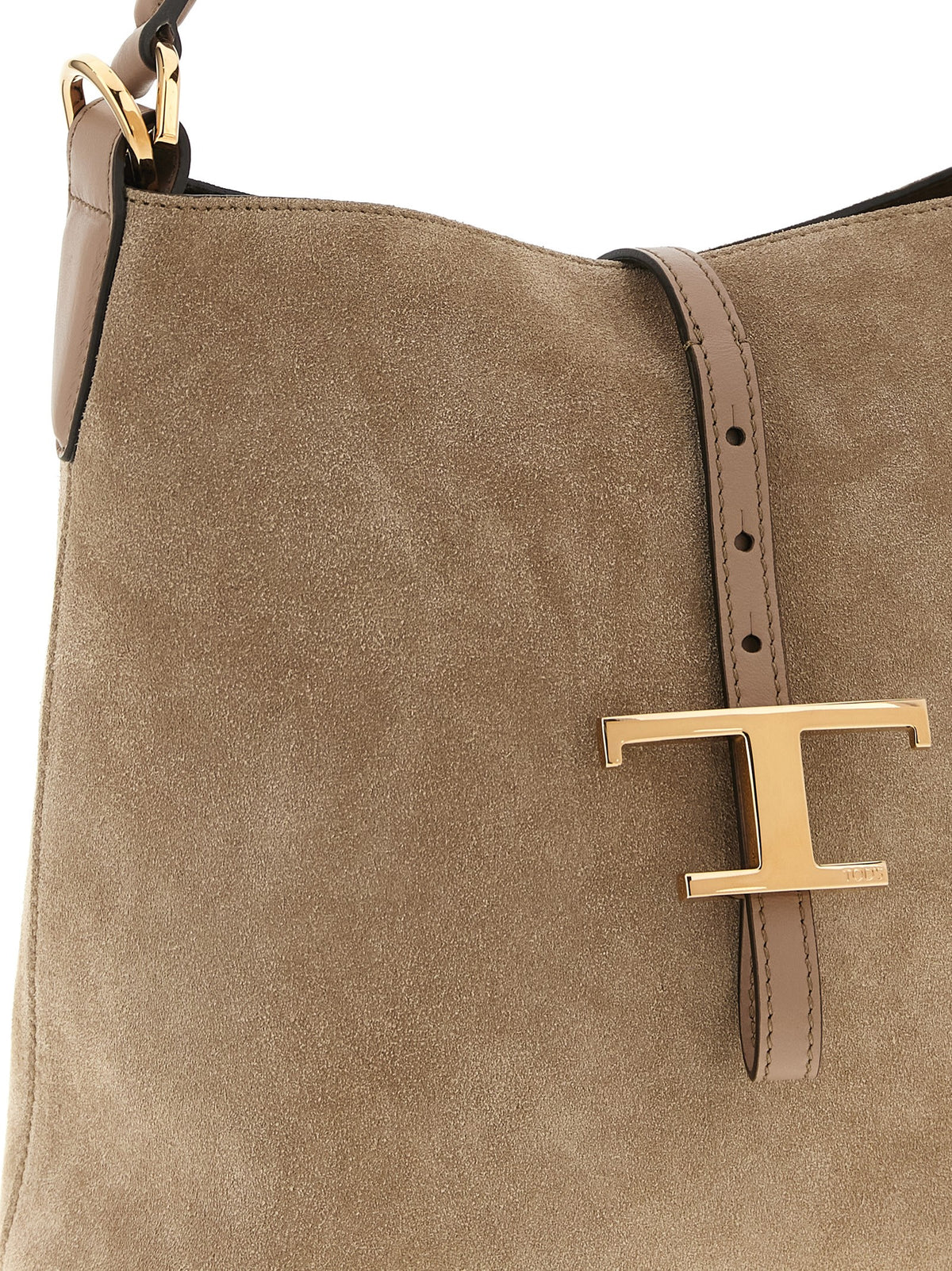 Sac à main en cuir beige
