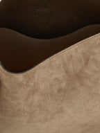 Sac à main en cuir beige