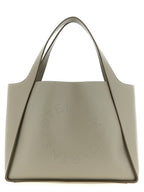 Beige Polyamide Tote Bag