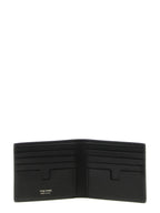 Portefeuille en cuir noir