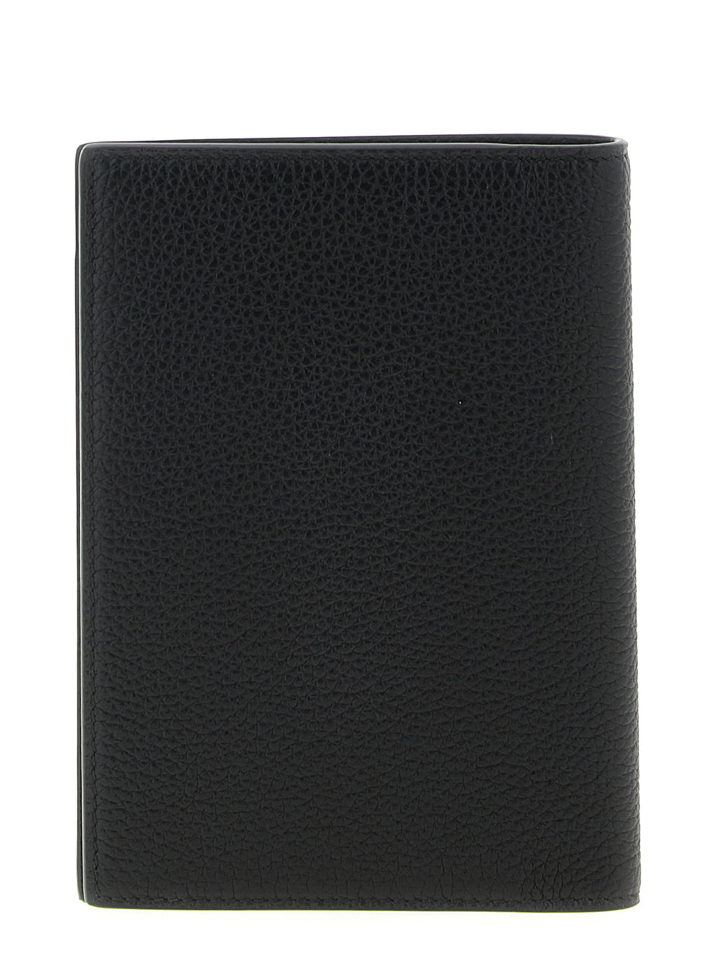 Portefeuille en cuir noir