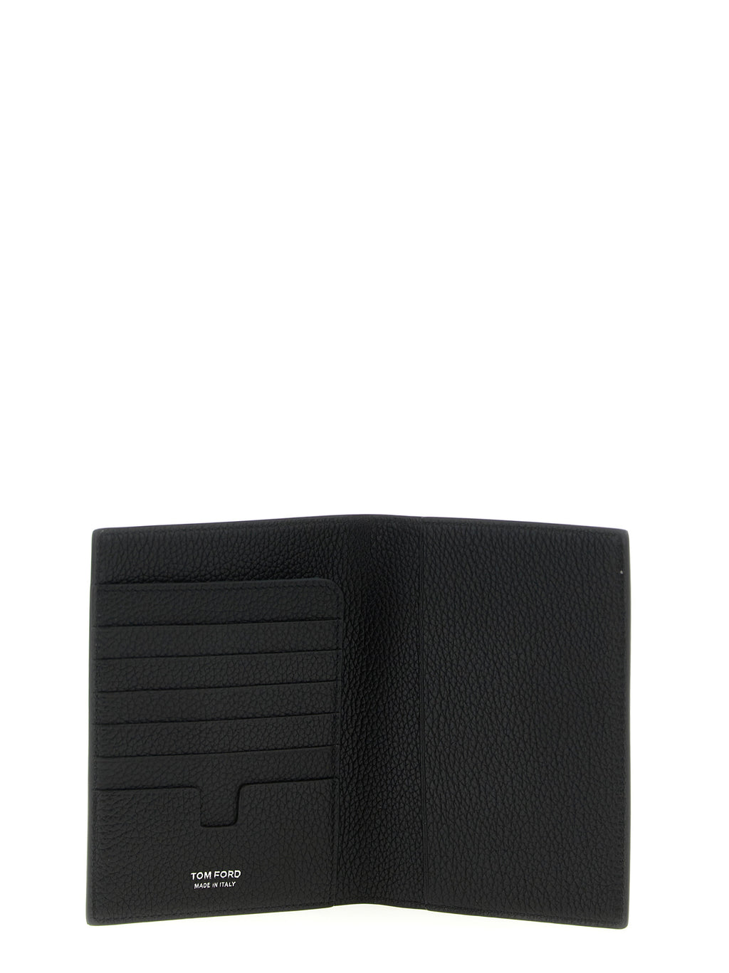 Portefeuille en cuir noir