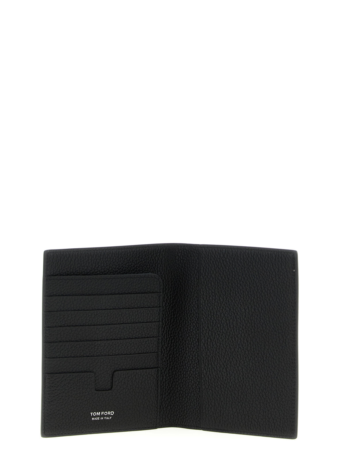 Portefeuille en cuir noir