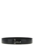 Ceinture en cuir noir