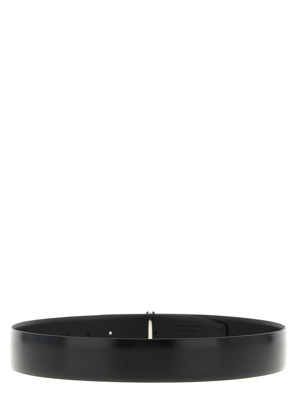 Ceinture en cuir noir