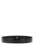 Ceinture en cuir noir