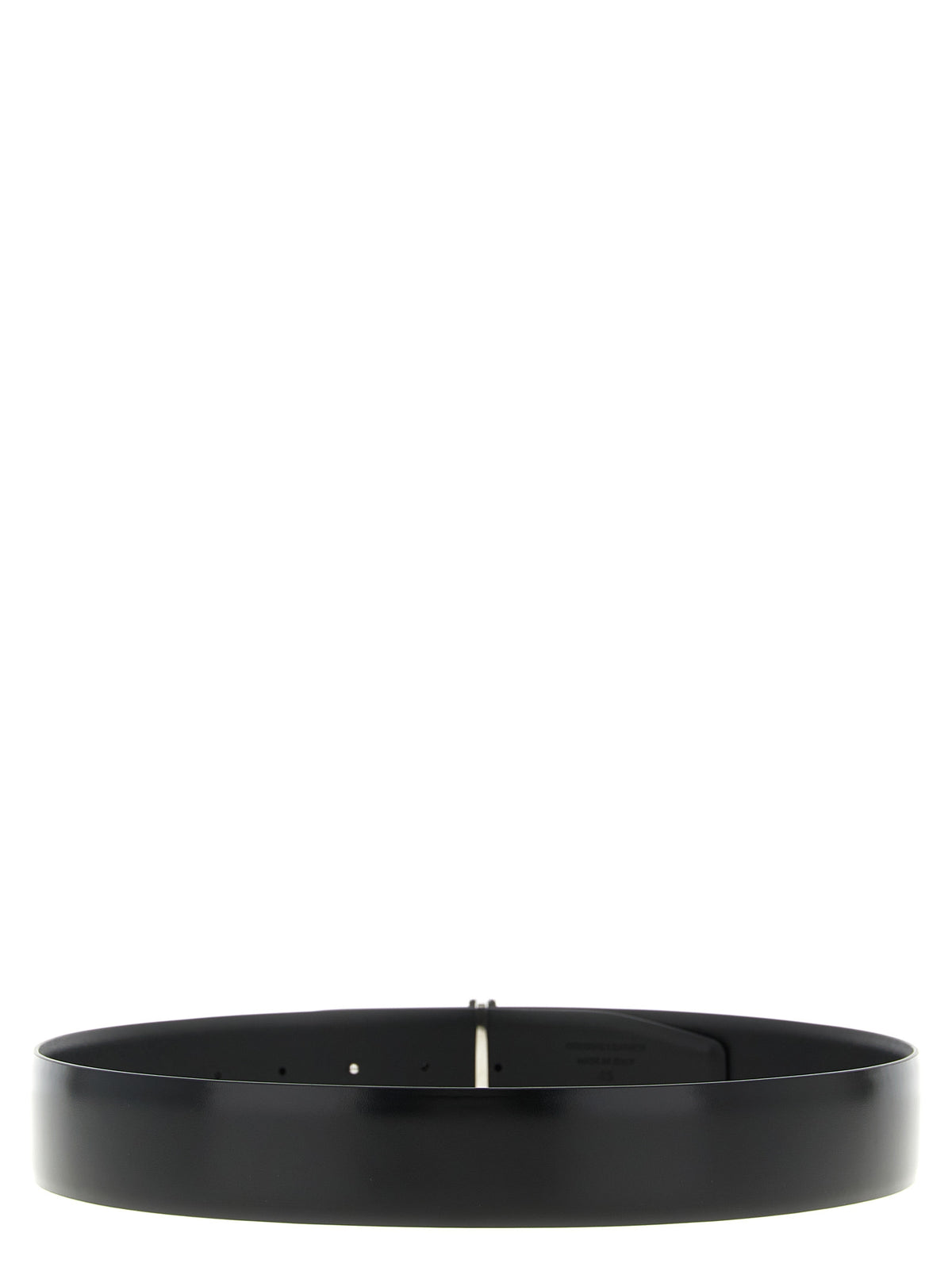 Ceinture en cuir noir