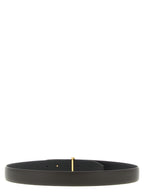 Ceinture régulière en cuir de veau multicolore