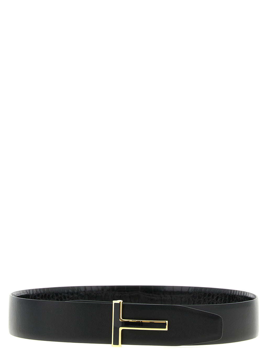 Ceinture en cuir noir