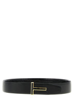 Ceinture en cuir noir