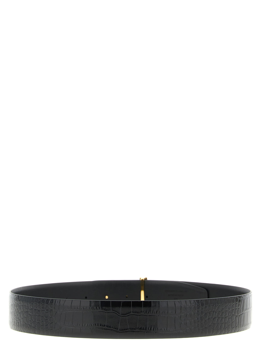 Ceinture en cuir noir