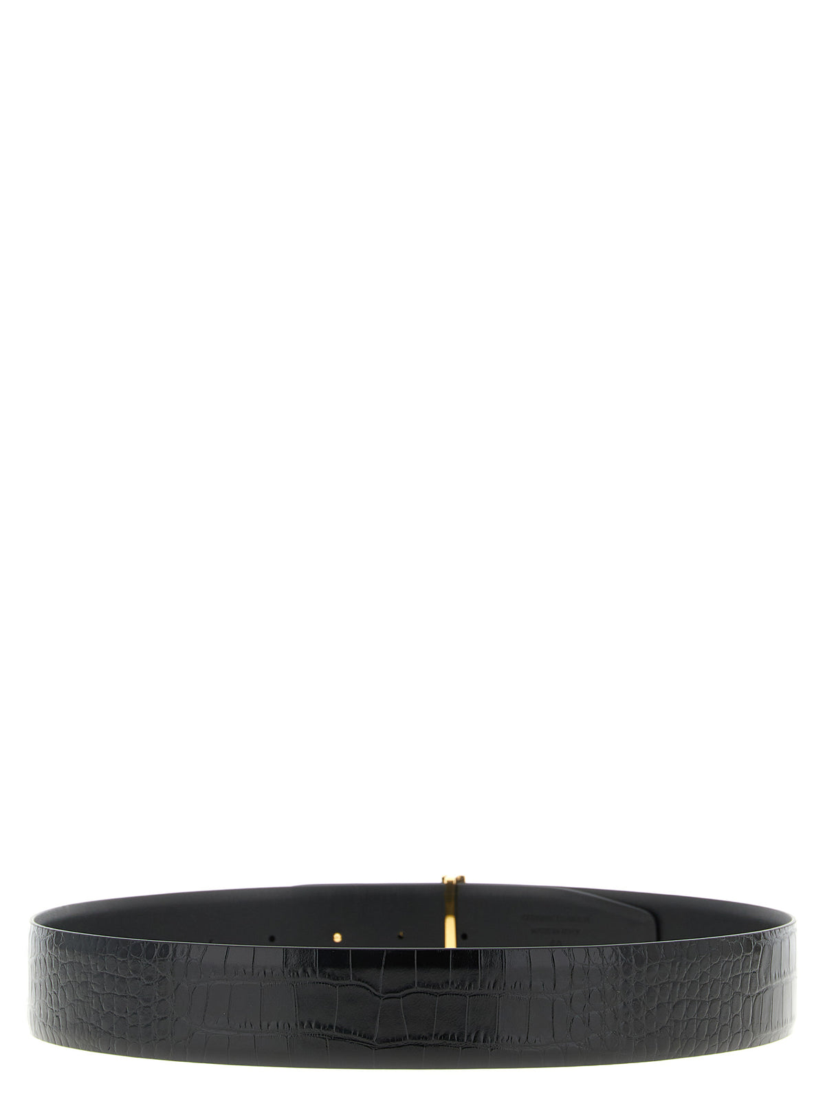 Ceinture en cuir noir