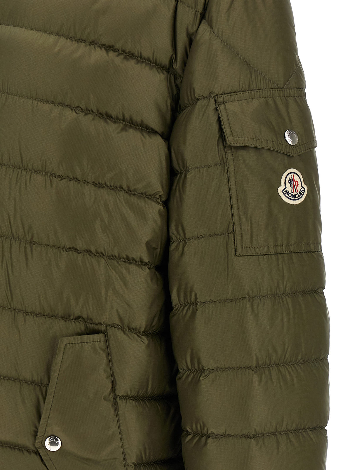 Green Polyamide Parka