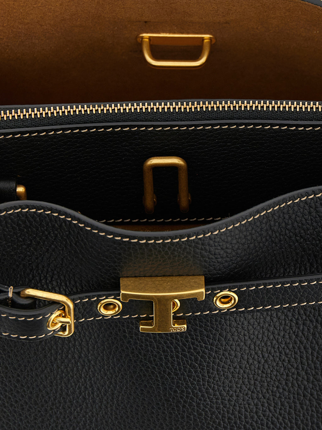 Black Leather Handbag