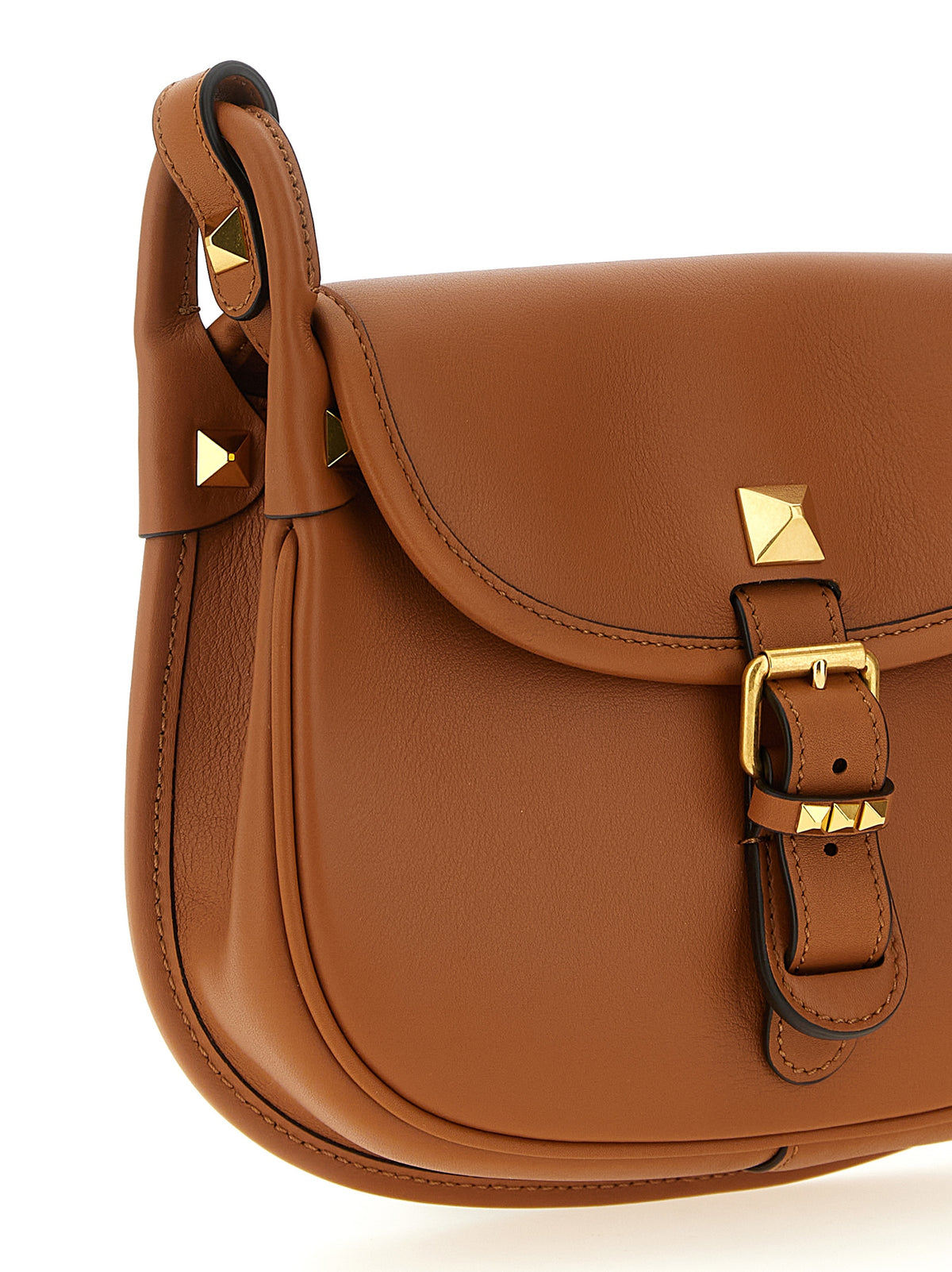 Brown Leather Shoulder Bag
