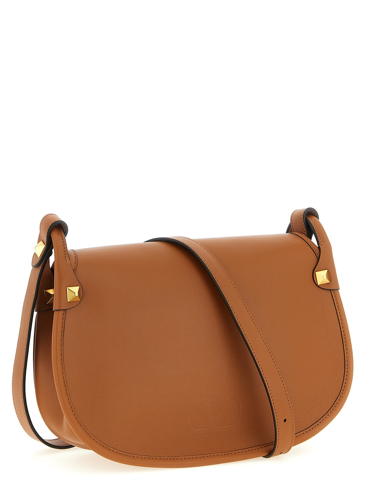 Brown Leather Shoulder Bag