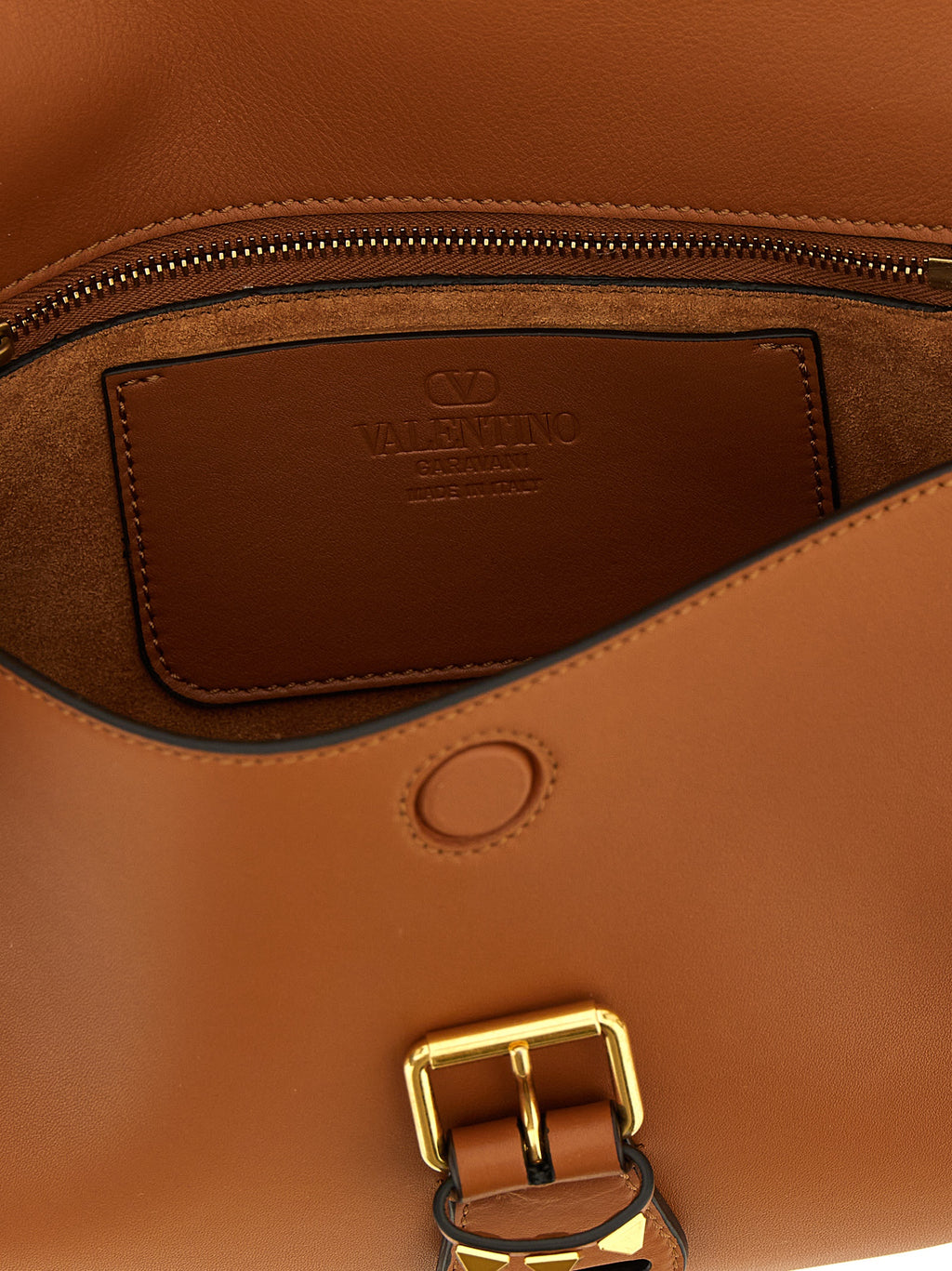 Brown Leather Shoulder Bag