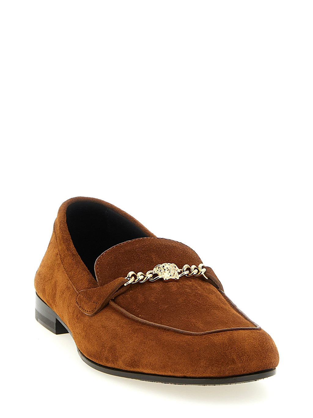 Brown Suede Loafers
