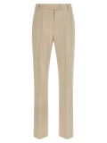 Pantalon en coton beige