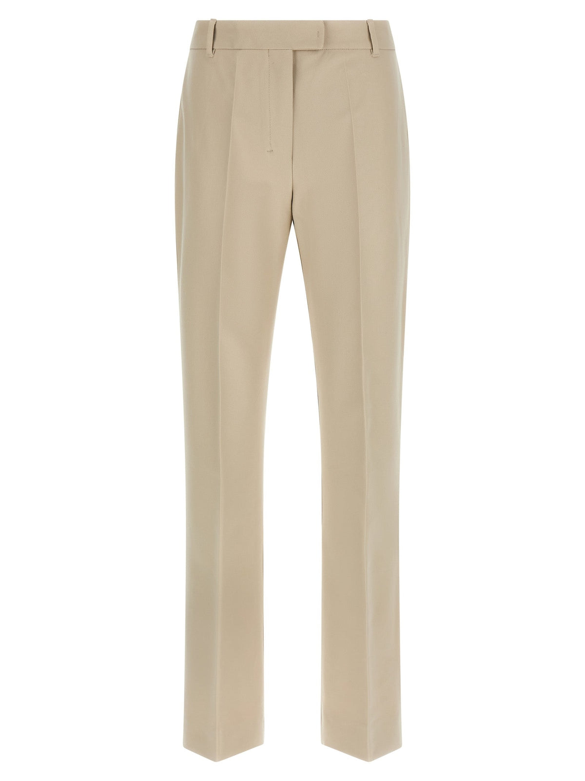Pantalon en coton beige