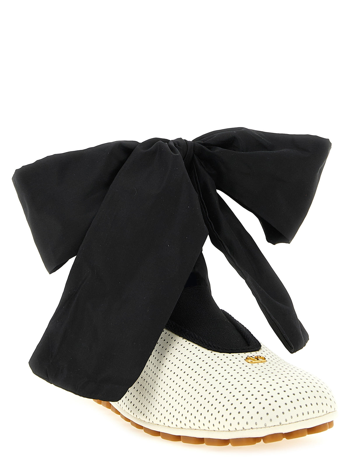 Ballerines noires et blanches