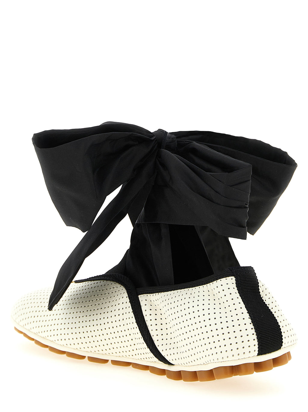 Ballerines noires et blanches