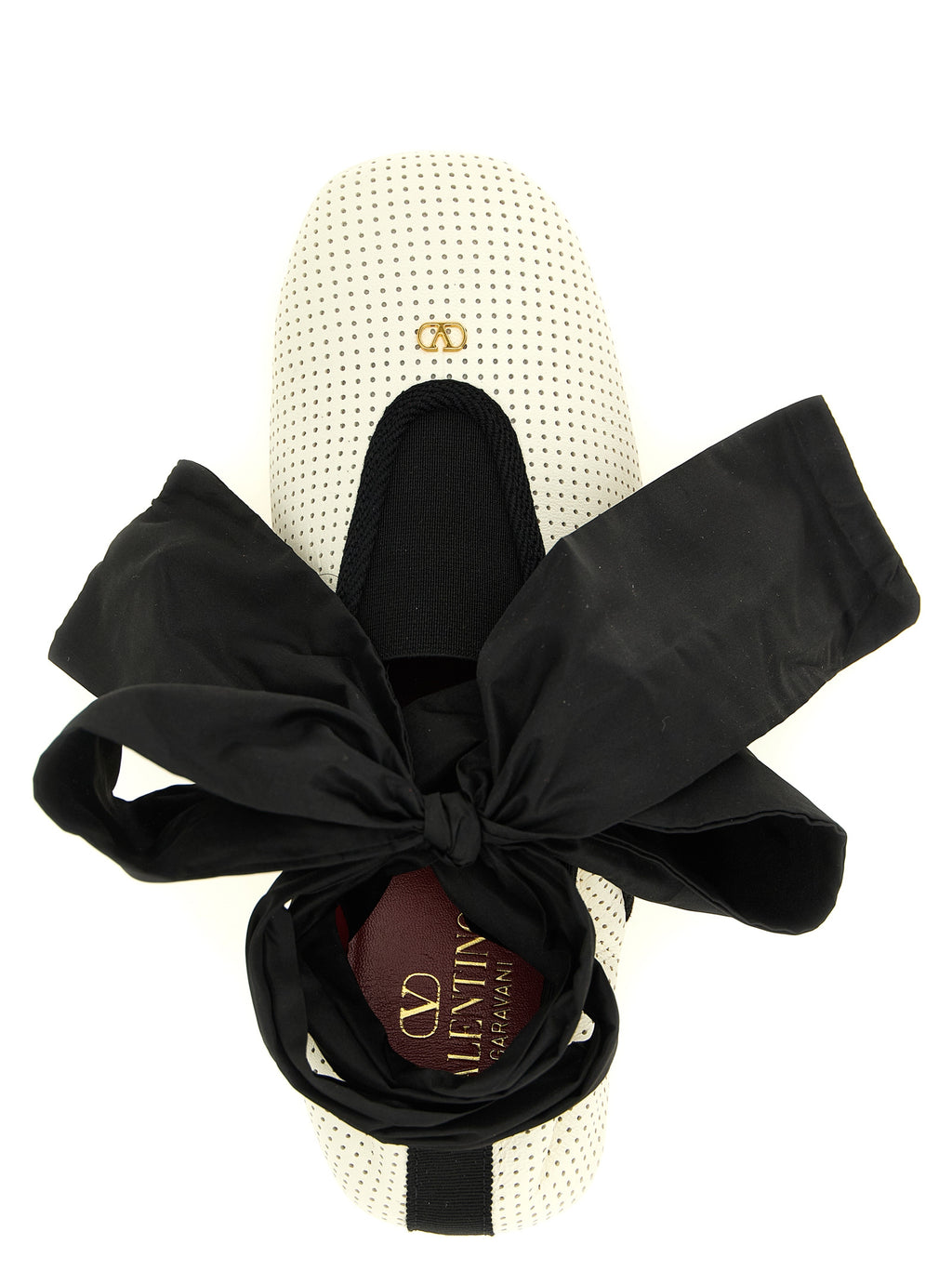 Ballerines noires et blanches
