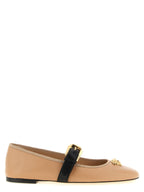 Pink Leather Ballet Flats