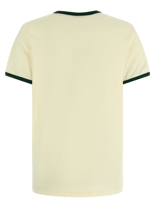 T-shirt en coton beige