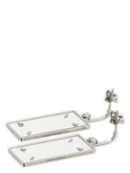 Brass Earrings – Silver