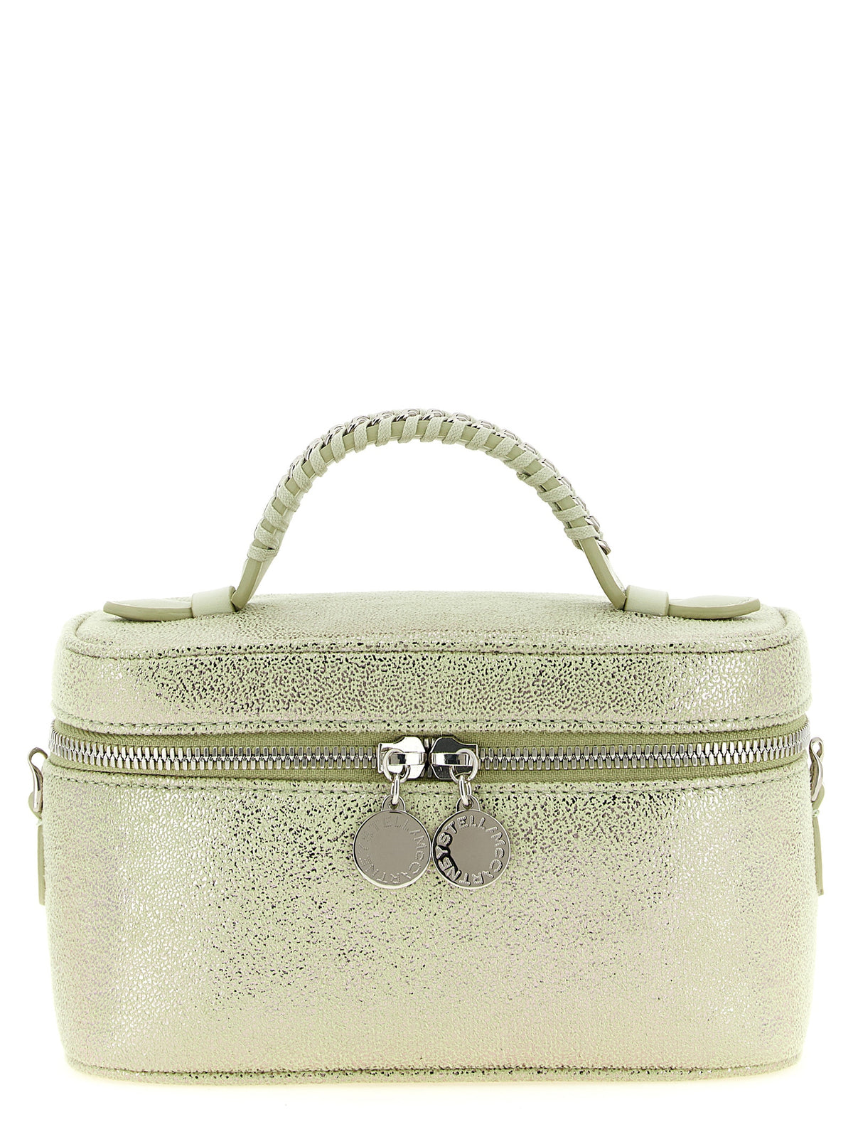 Green Polyester Crossbody Bag