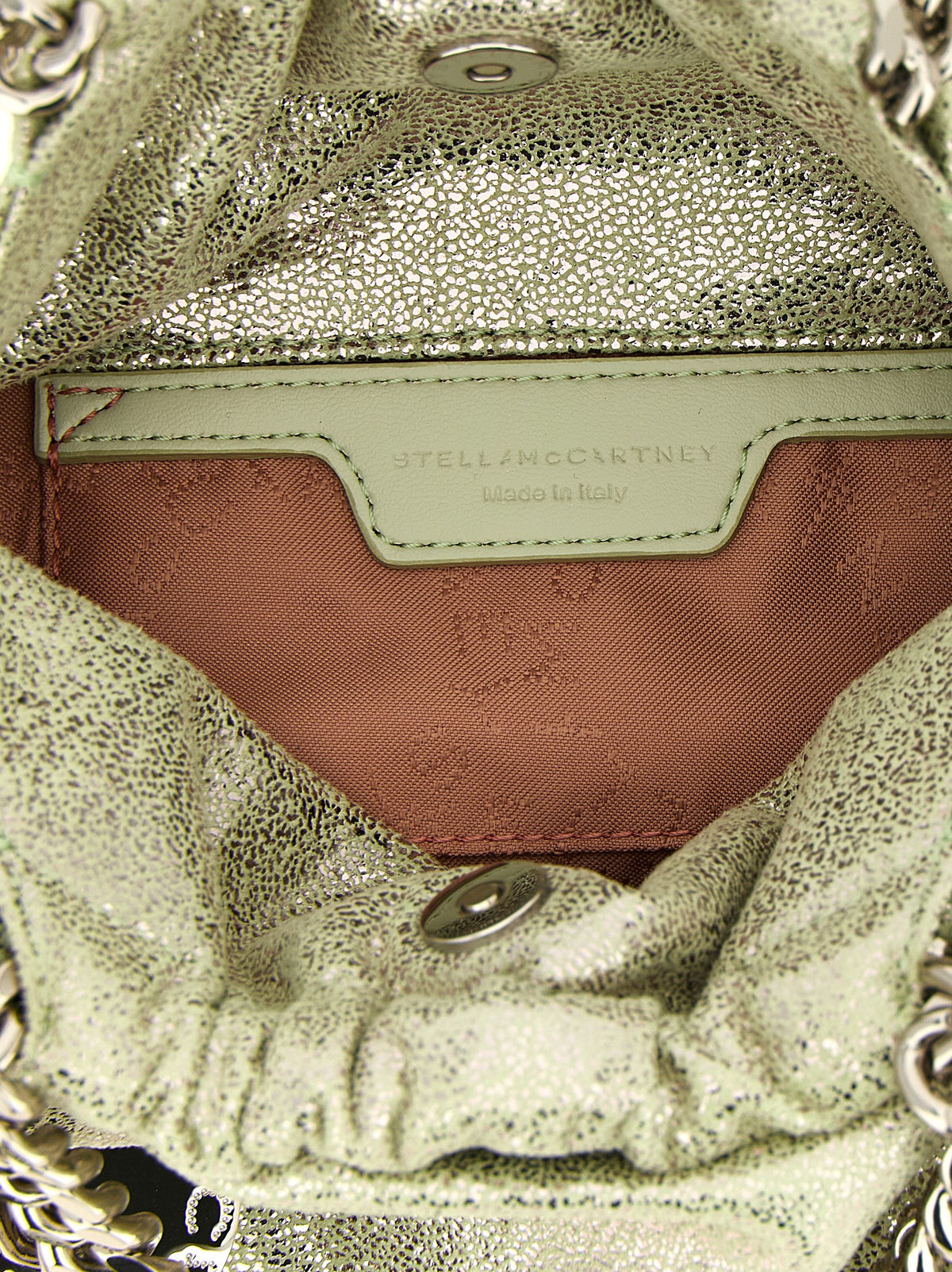 Green Polyester Handbag