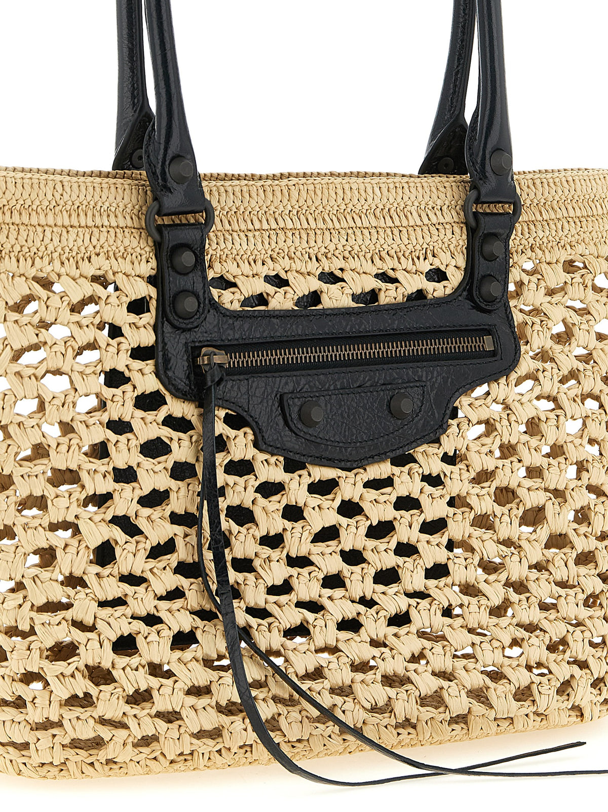 Sac bandoulière en viscose beige