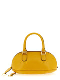 Sac à main en cuir jaune
