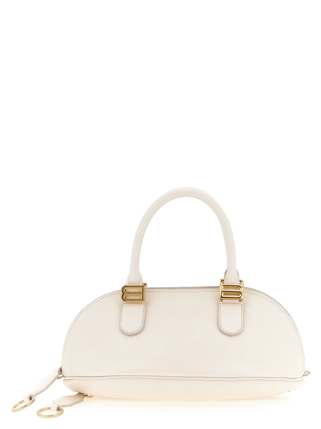 White Leather Handbag