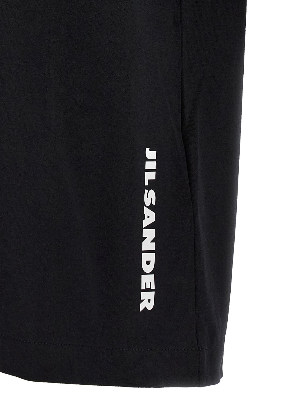 White and Black Cotton T-Shirt