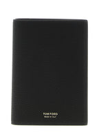 Portefeuille en cuir noir