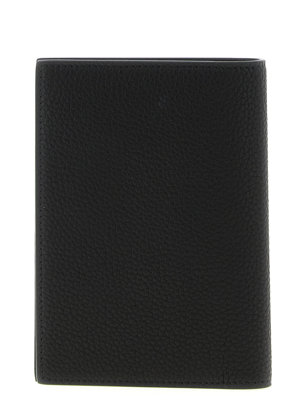 Portefeuille en cuir noir