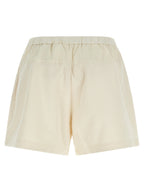 Shorts blancs en polyester