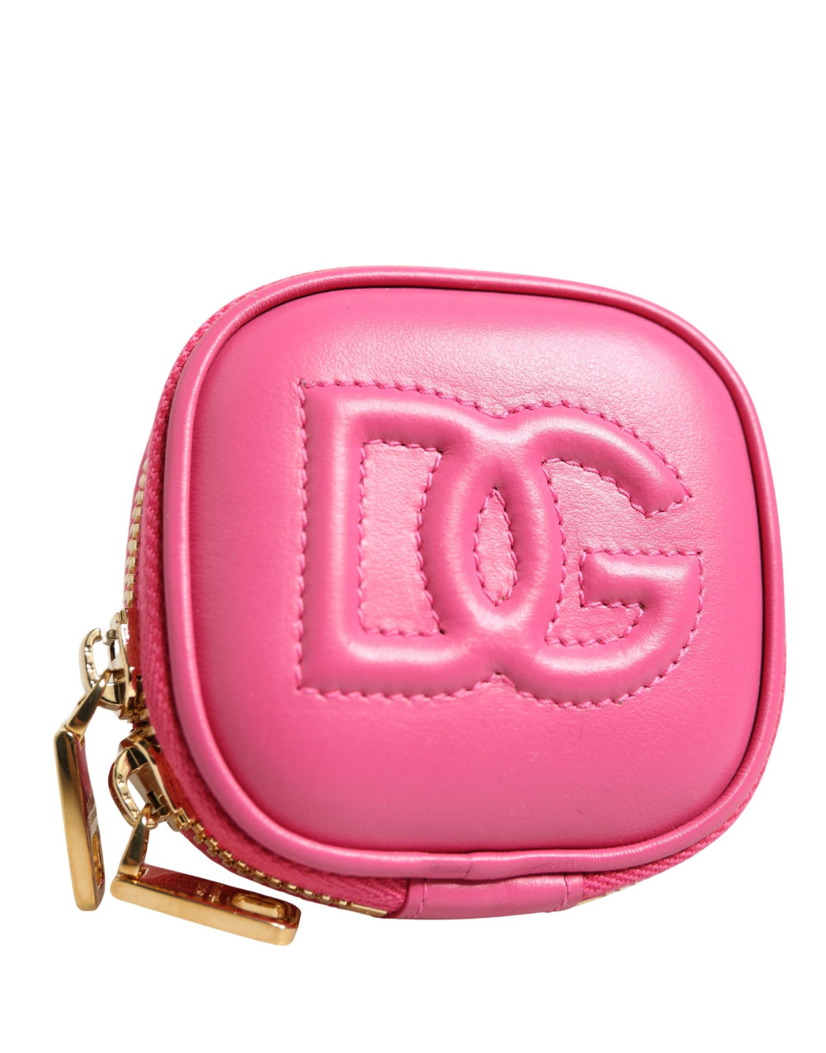 Portefeuille en cuir rose